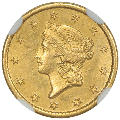 1851-O G$1 NGC MS63 - Gold Dollar - Popular New Orleans Gold Dollar