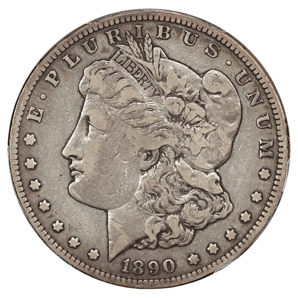 1890-CC $1 PCGS VF25 - Morgan Dollar - Popular, Scarce Carson City Morgan