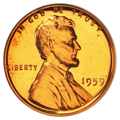 1959 1C NGC PR69RD CAM - Lincoln Cent (Modern)