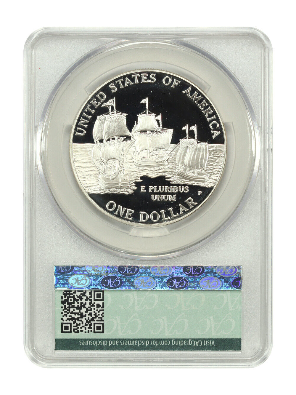 2007-P $1 Jamestown CACG PR69DCAM - $1 (Silver)