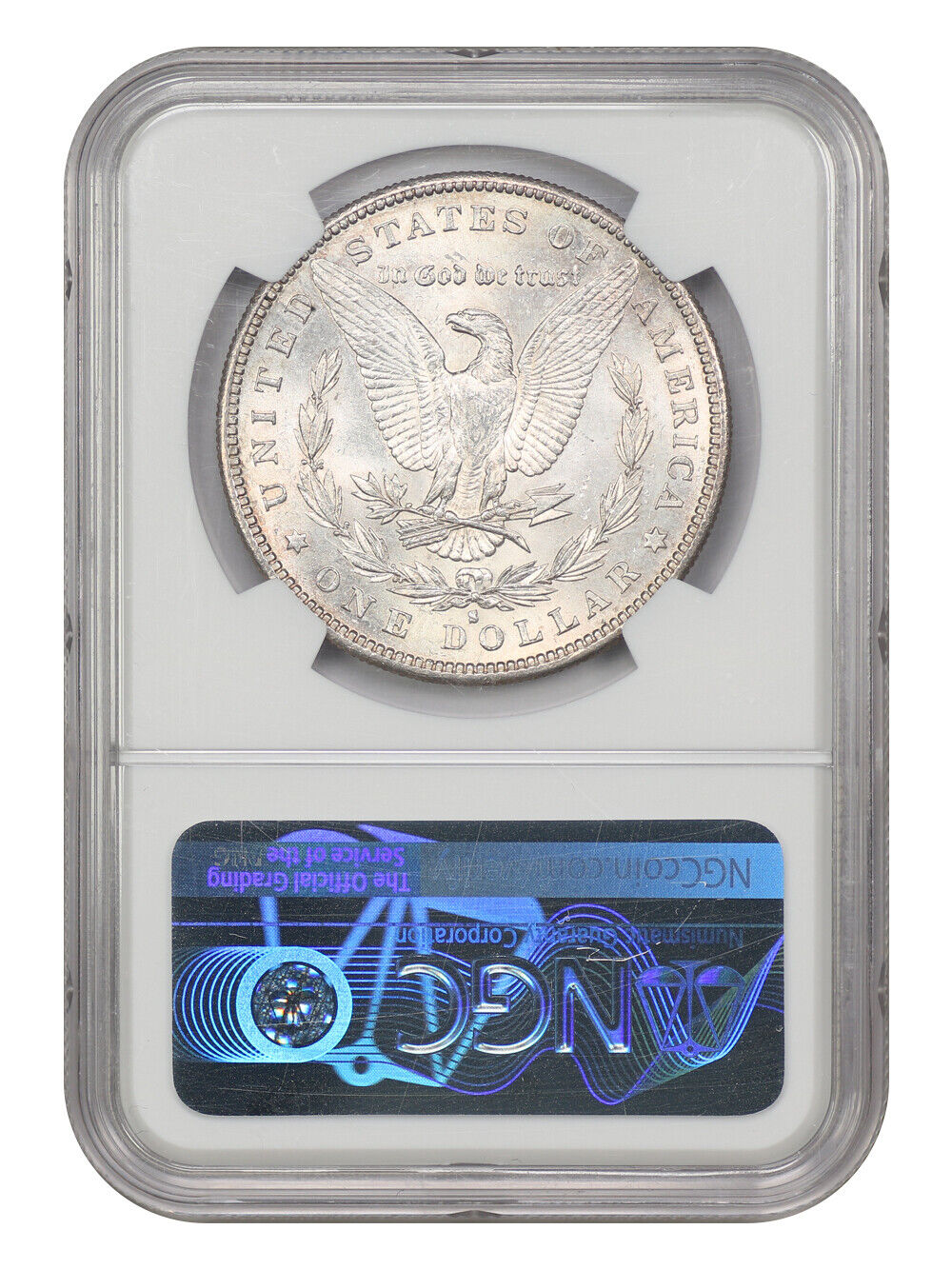 1889-S $1 NGC MS62