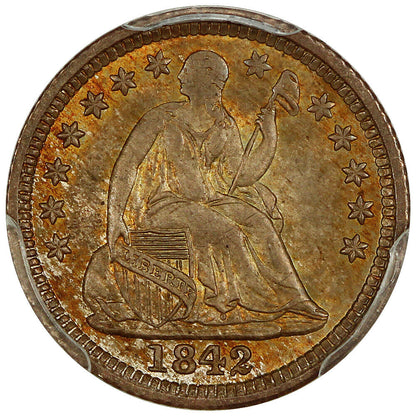 1842-O H10C PCGS MS65 ex: D.L. Hansen