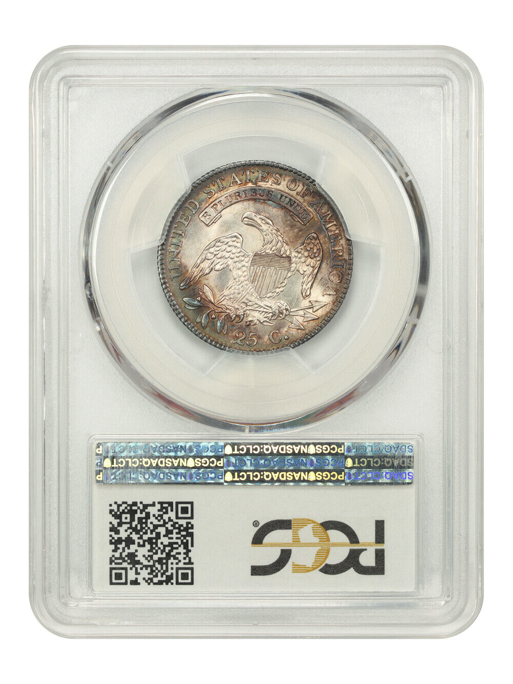 1819 25C PCGS/CAC MS64+ (Small 9)