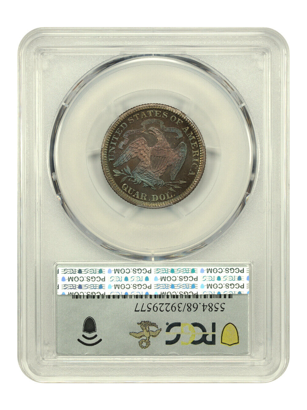 1883 25C PCGS PR68