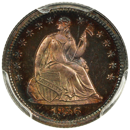 1856 H10C PCGS PR66+CAM ex: D.L. Hansen