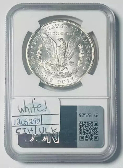 1921 S Morgan Silver Dollar NGC MS-65 White Coin!