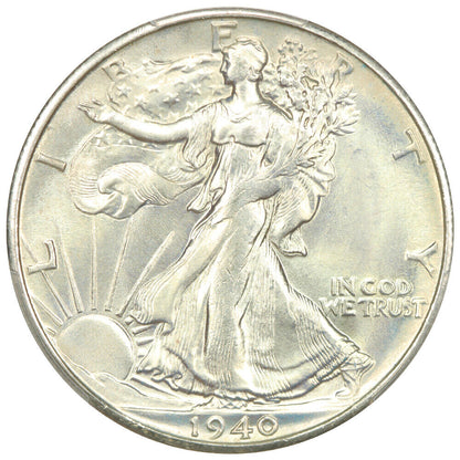 1940-S 50C PCGS MS66+ - Walking Liberty Half Dollar