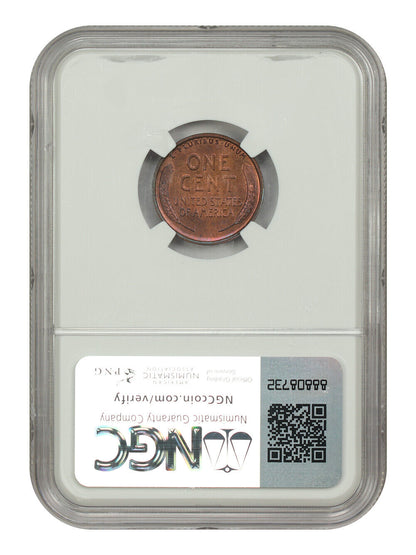 1915 1C NGC PR66RB - Lincoln Cent (Wheat Reverse)