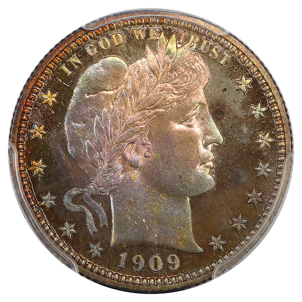 1909 25C PCGS PR68 ex: D.L. Hansen