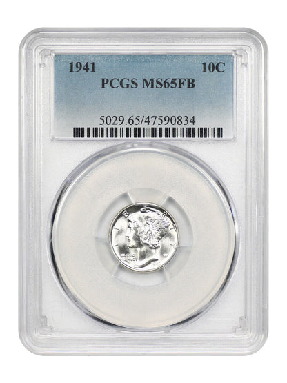 1941 10C PCGS MS65FB