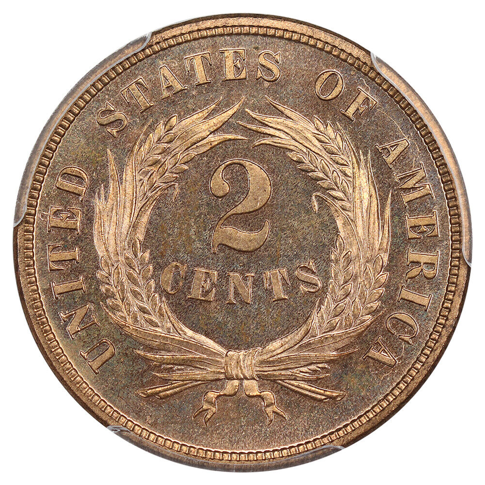 1871 2c PCGS Proof 66 RD ex: D.L. Hansen