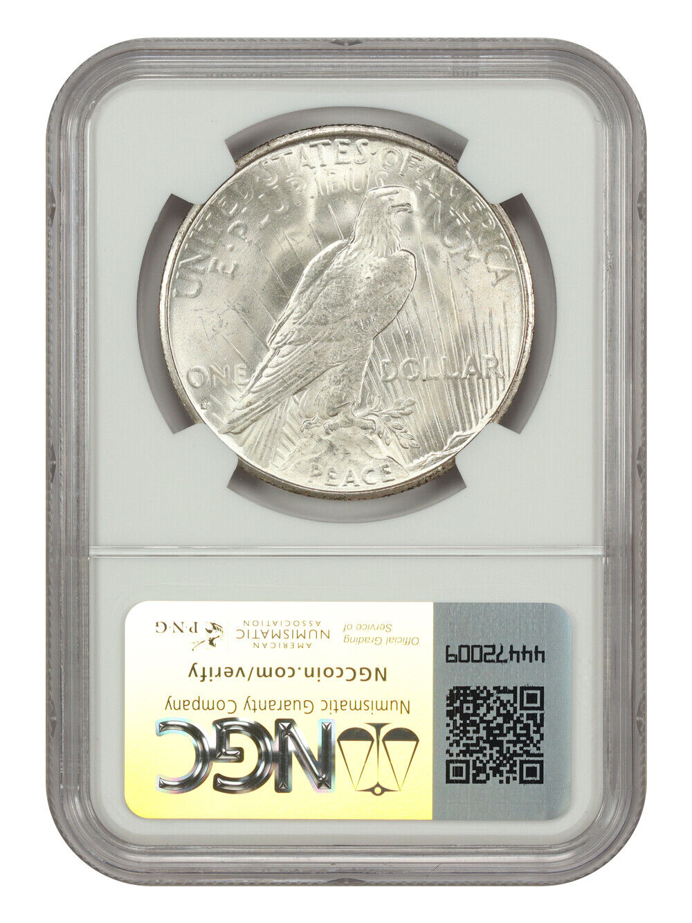 1935-S $1 NGC MS63 - Peace Dollar