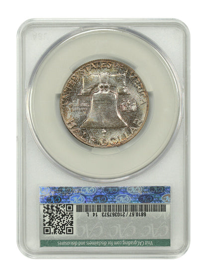 1959 50C CACG MS67 ex: D.L. Hansen - Franklin Half Dollar