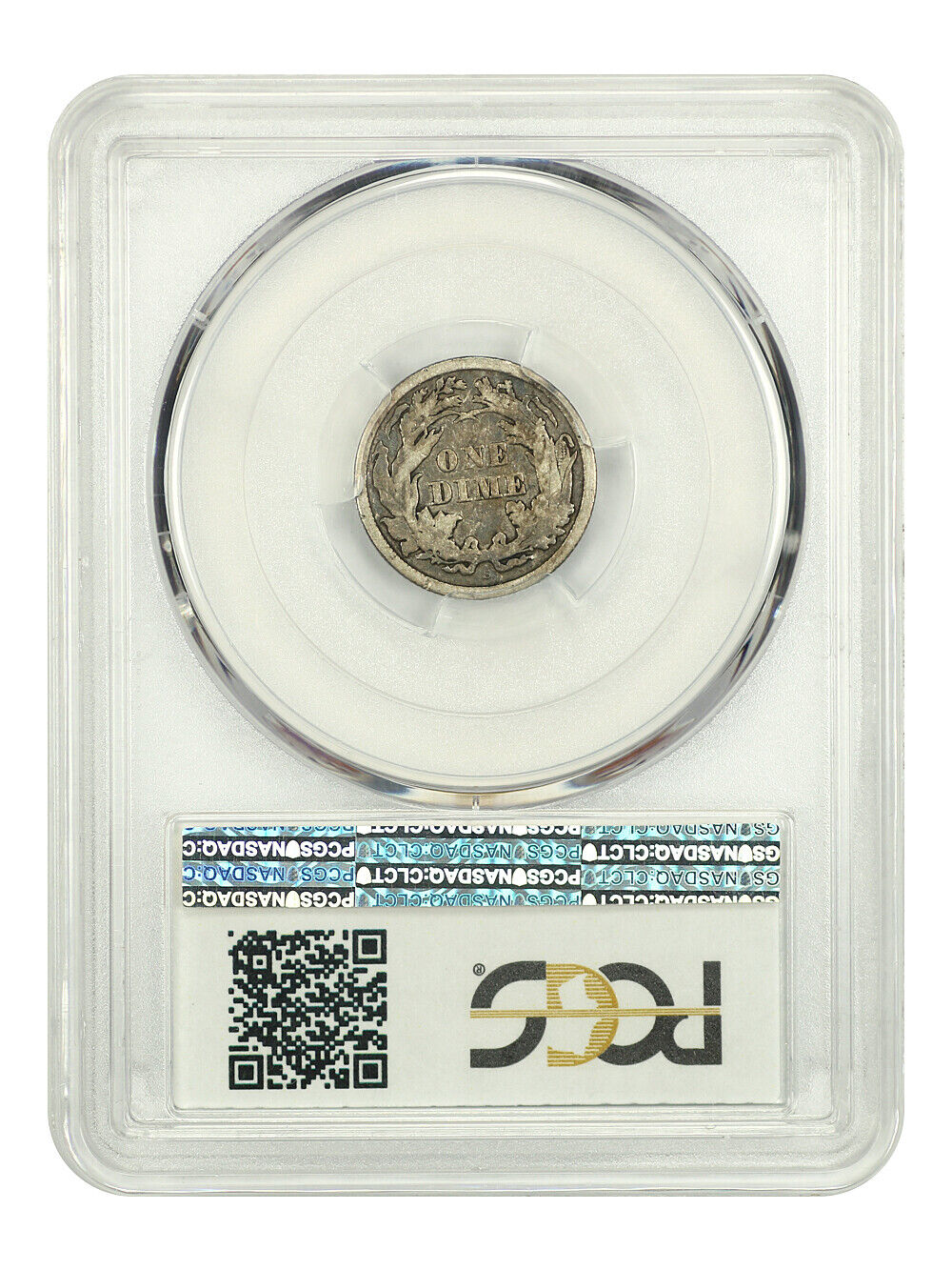 1865-S 10C PCGS VF25 - Liberty Seated Dime