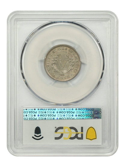 1908 5C PCGS AU58 - Liberty Nickel