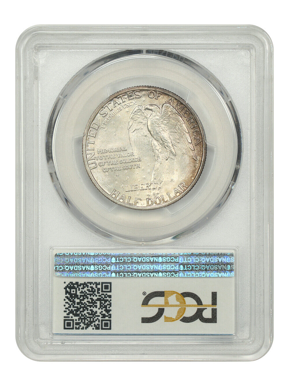 1925 50C Stone Mountain PCGS/CAC MS66 - Classic Silver Commemorative