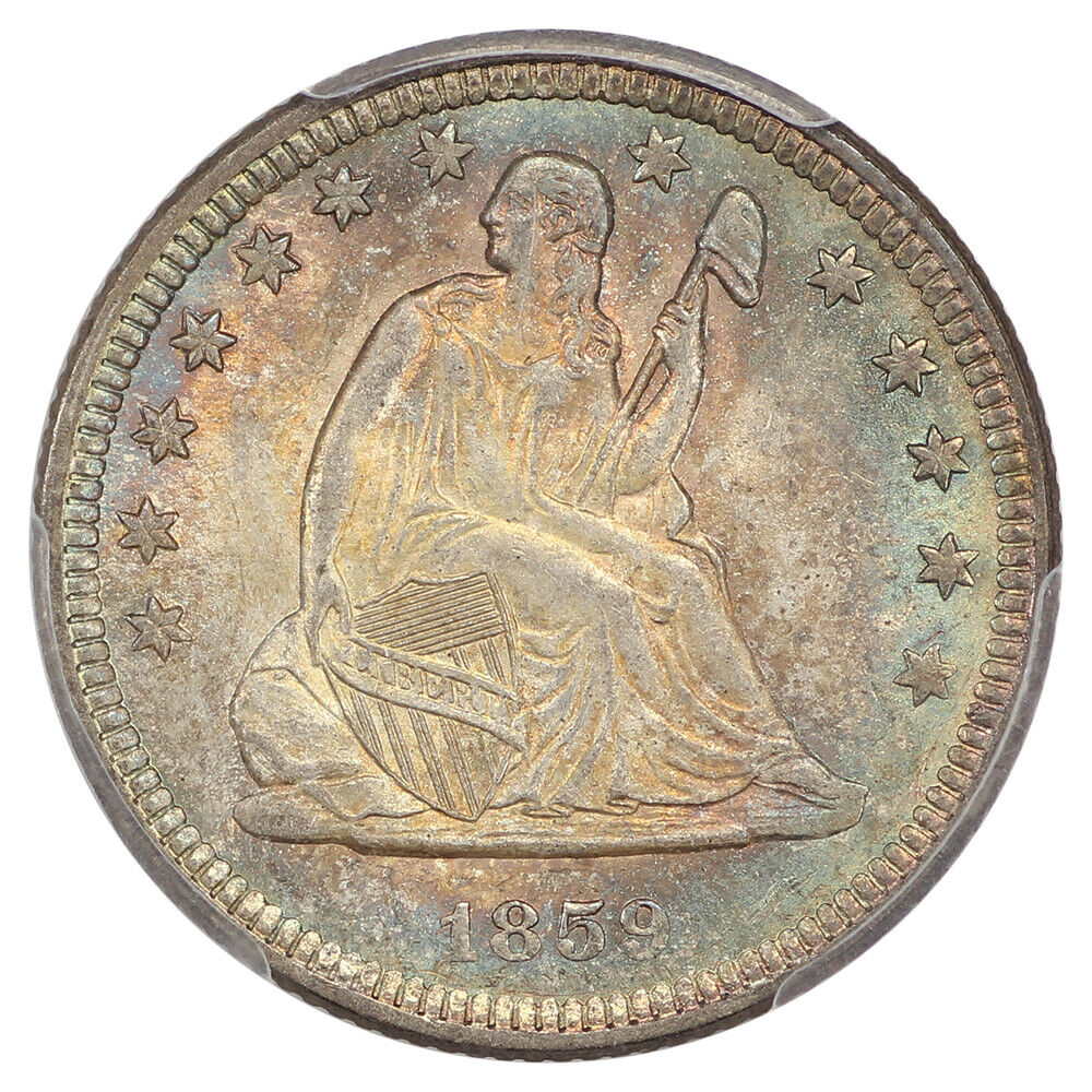 1859-O 25C PCGS MS65 ex: D.L. Hansen