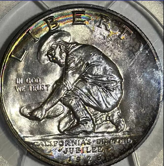 1925 S California PCGS MS-66 Rainbow Toning