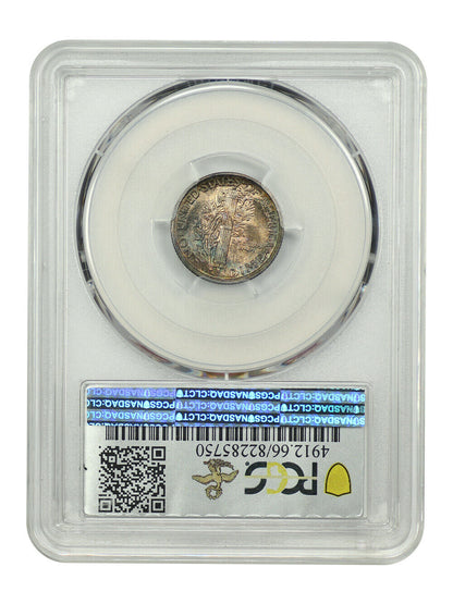 1917-D 10C PCGS MS66 ex: D.L. Hansen