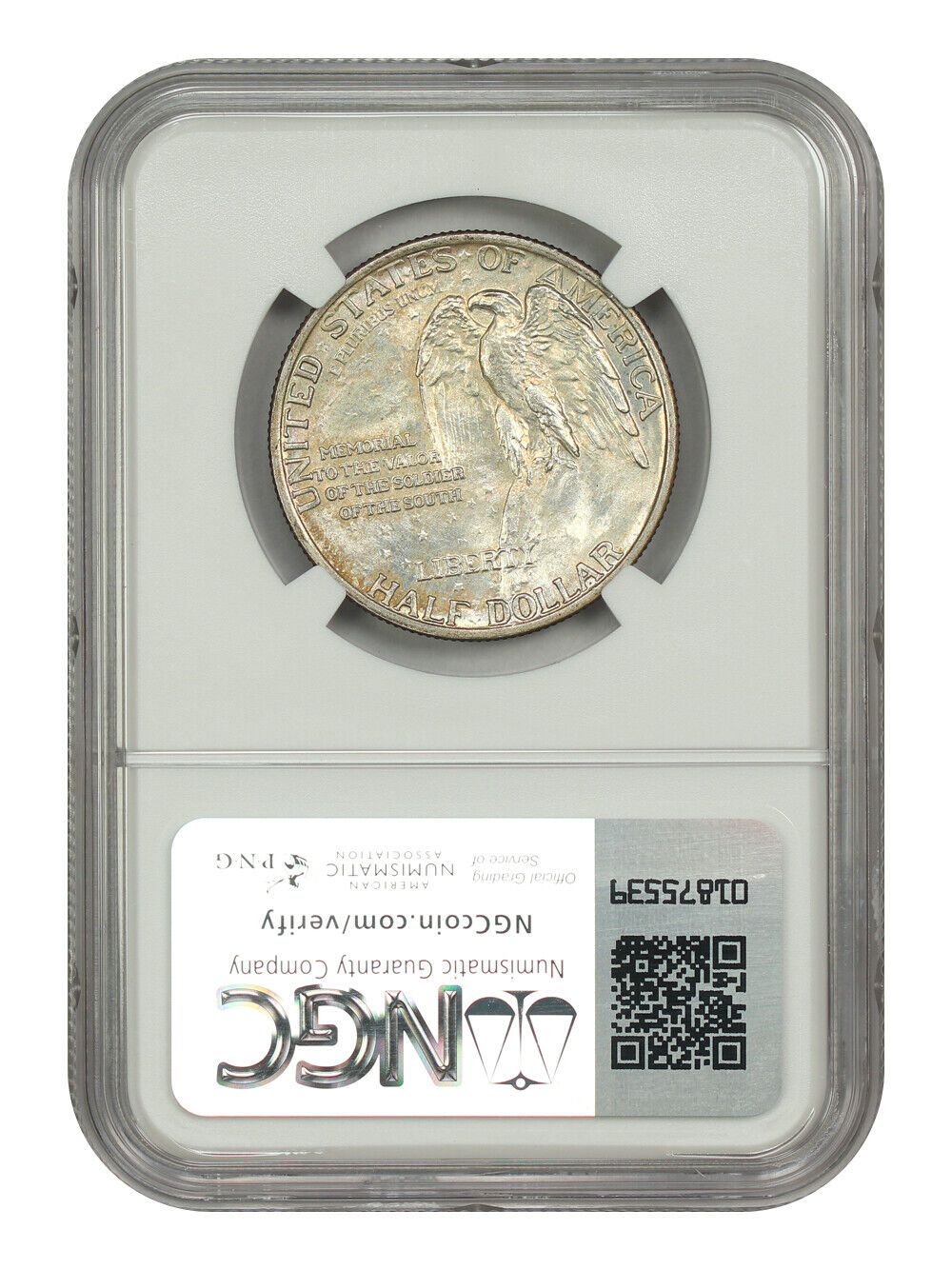 1925 50C Stone Mountain NGC MS67 - Classic Silver Commemorative