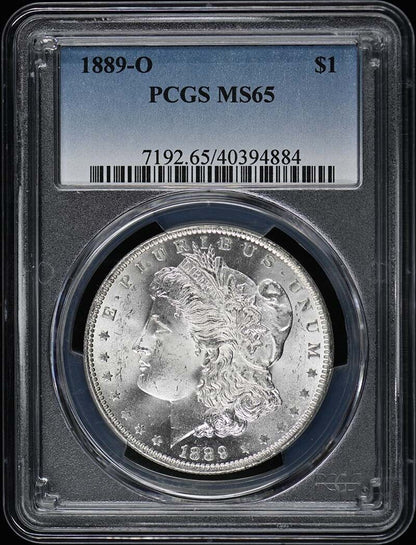 1889-O $1 Morgan Dollar PCGS MS65