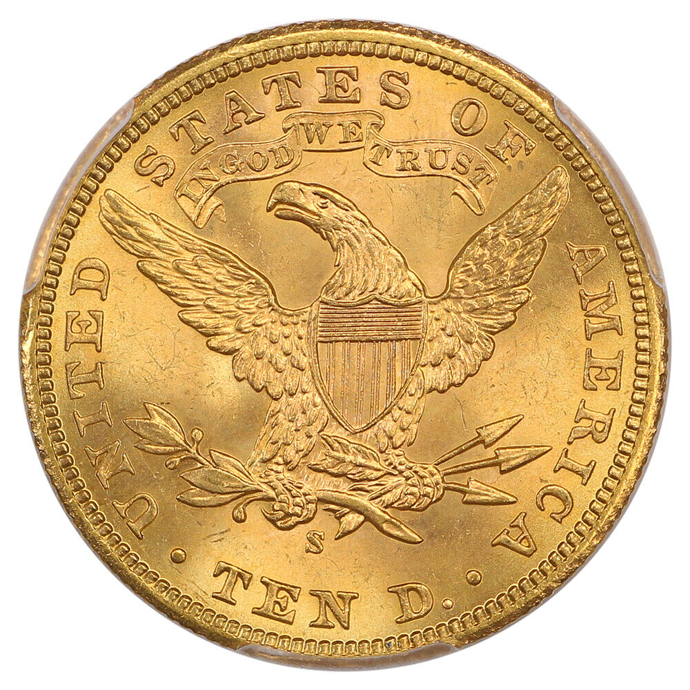 1902-S $10 PCGS MS66 ex: D.L. Hansen