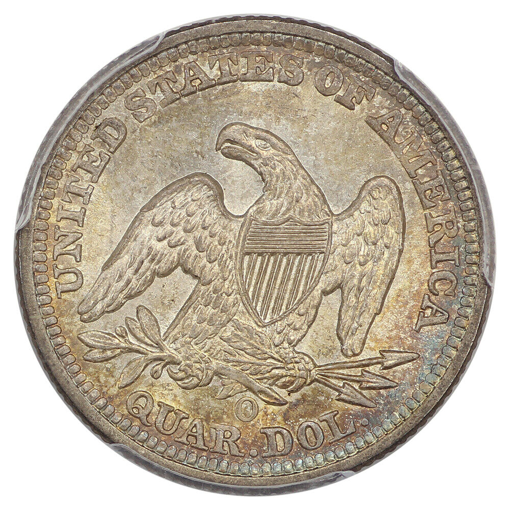 1859-O 25C PCGS MS65 ex: D.L. Hansen