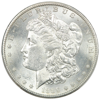 1889-S $1 PCGS MS61 - Morgan Dollar