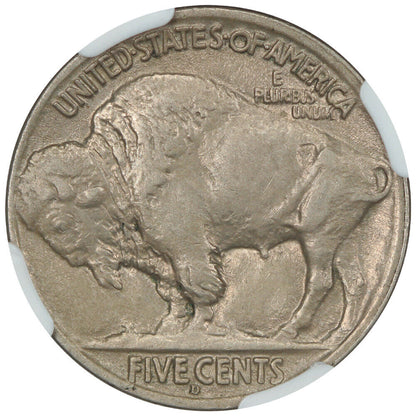 1917-D 5C NGC AU53 - Buffalo Nickel