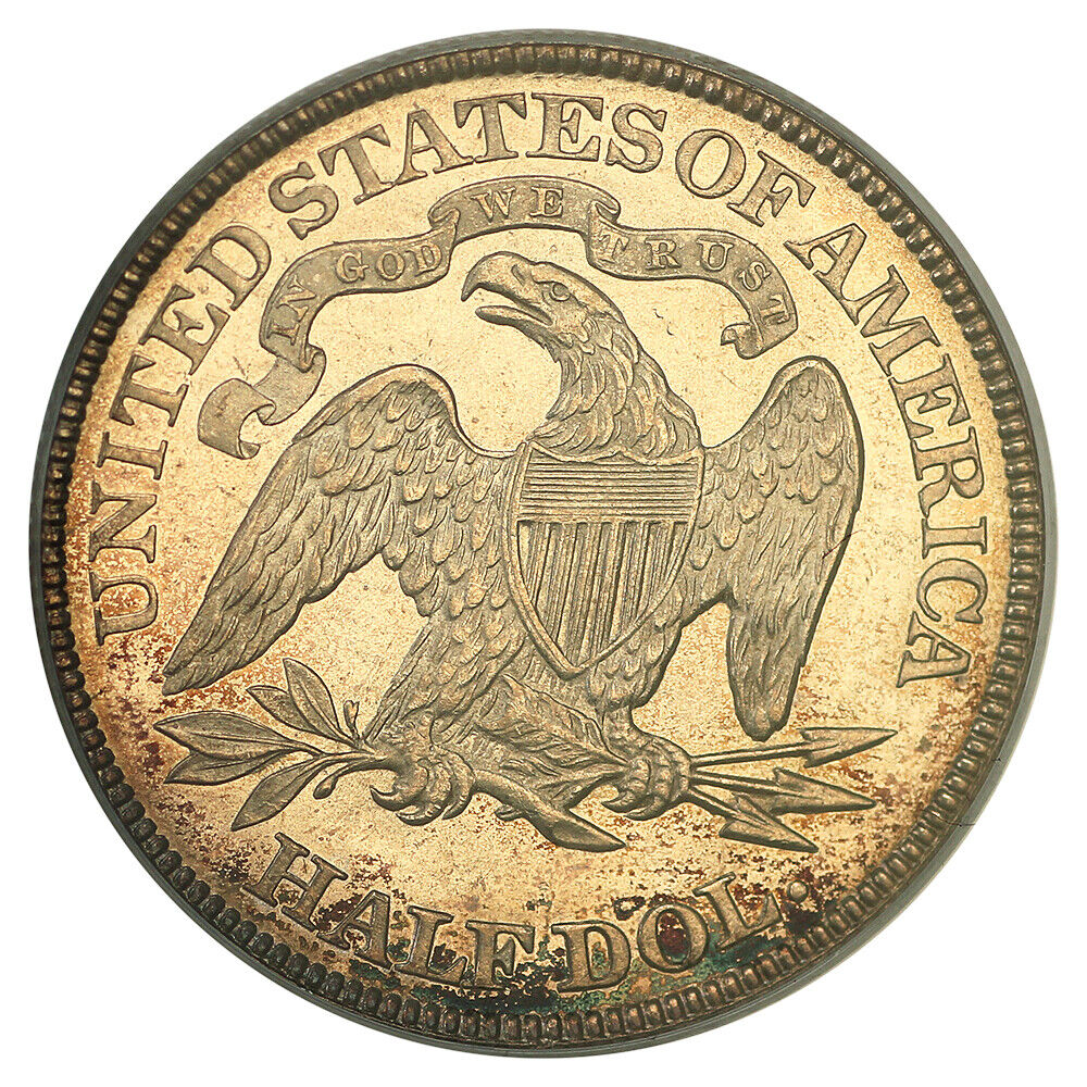 1879 50C PCGS MS63 - Liberty Seated Half Dollar