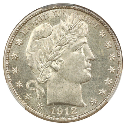 1912-D 50C CACG MS66 ex: D.L. Hansen - Barber Half Dollar - Flashy Luster