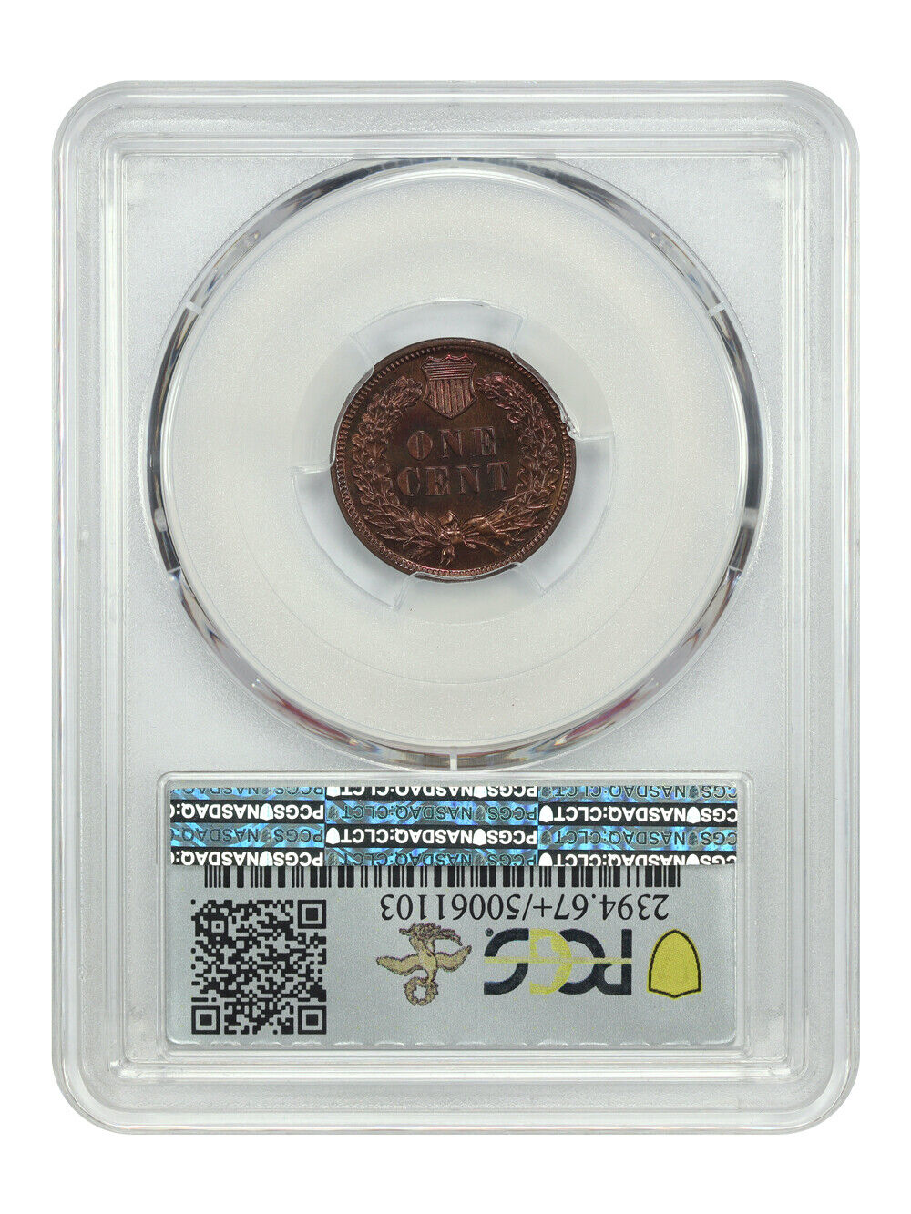 1902 1C PCGS/CAC PR67+RB ex: D.L. Hansen - Indian Cent