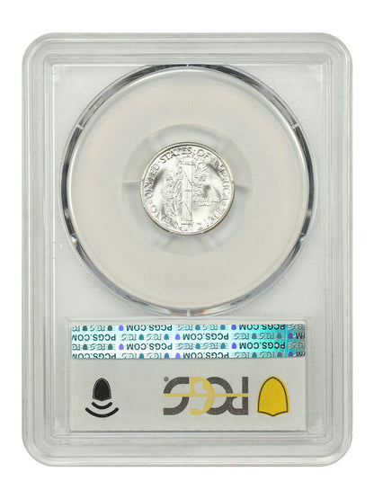 1938-S 10C PCGS/CAC MS67+FB - Mercury Dime