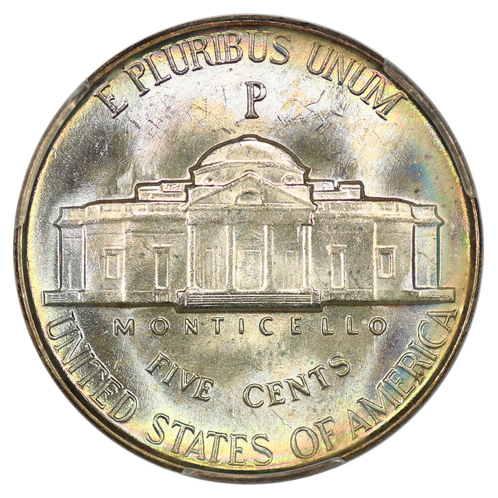 1945-P 5c PCGS MS67 FS ex: D.L. Hansen