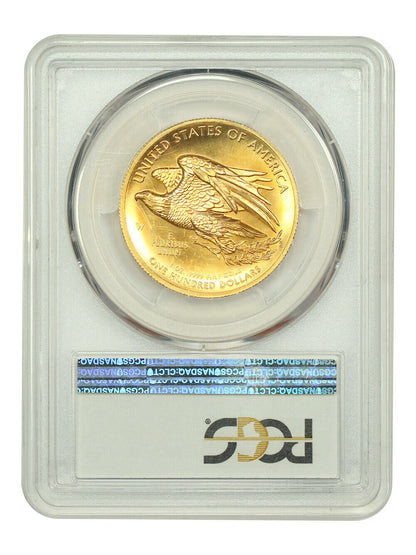 2015-W $100 High Relief PCGS MS70 (.9999 Fine Gold) - American Liberty Gold