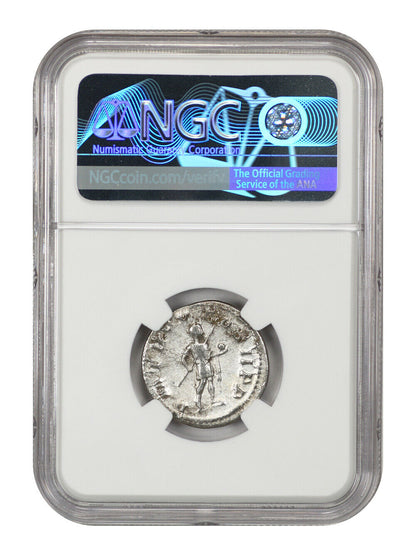 Ancient Roman: Gordian III (AD 238-244) AR Double-Denarius NGC VF