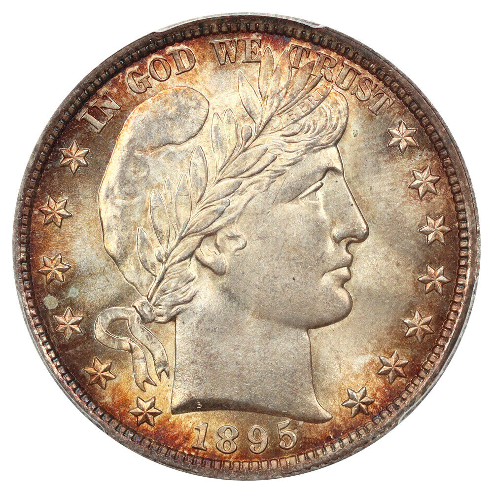 1895 50C PCGS MS66 ex: D.L. Hansen