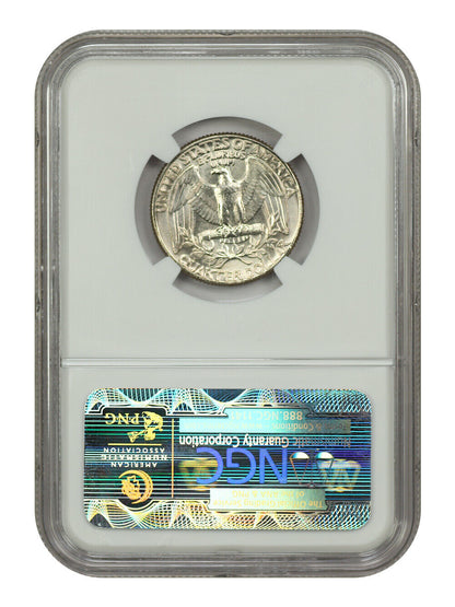 1986-D 25C NGC MS66 - Washington Quarter