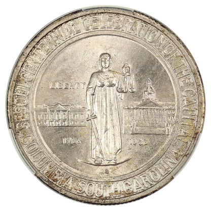 1936-S 50C Columbia CACG MS67 - Classic Silver Commemorative - Stunning Quality