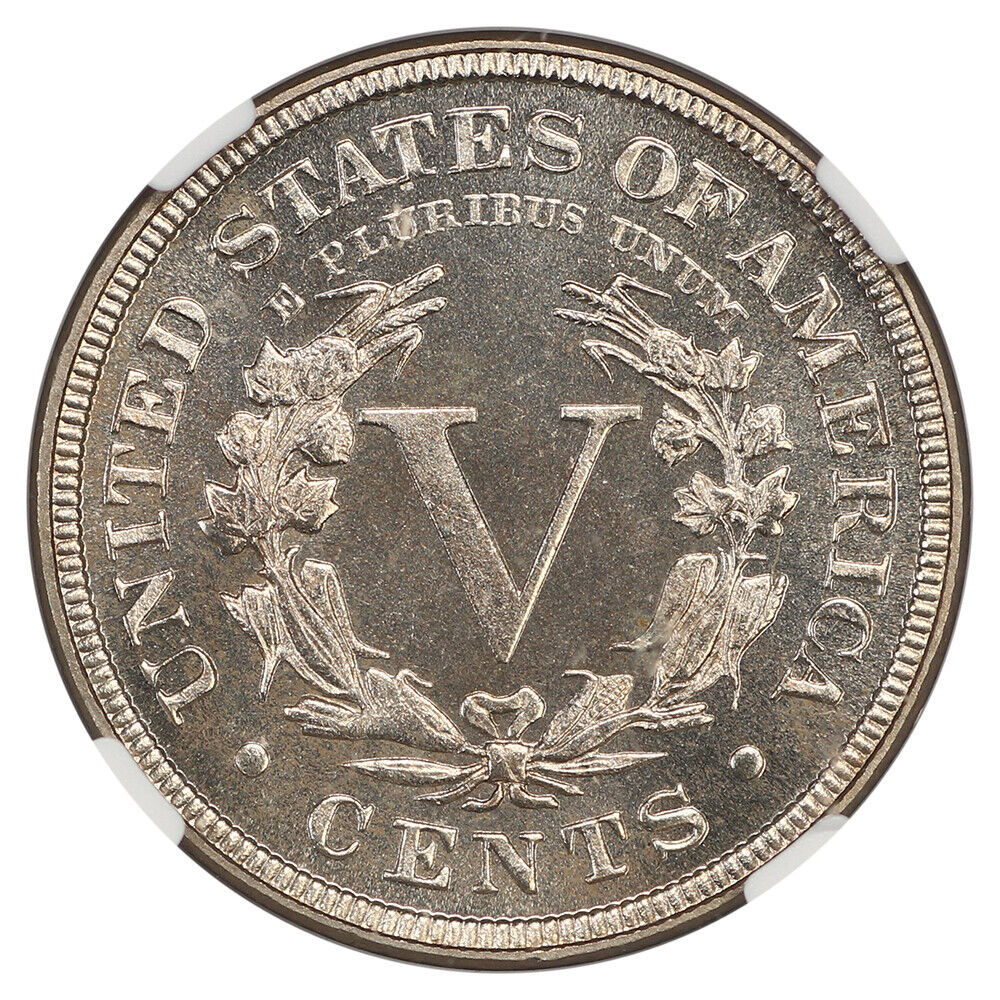 1883 5C With CENTS NGC PR67 - Liberty Nickel