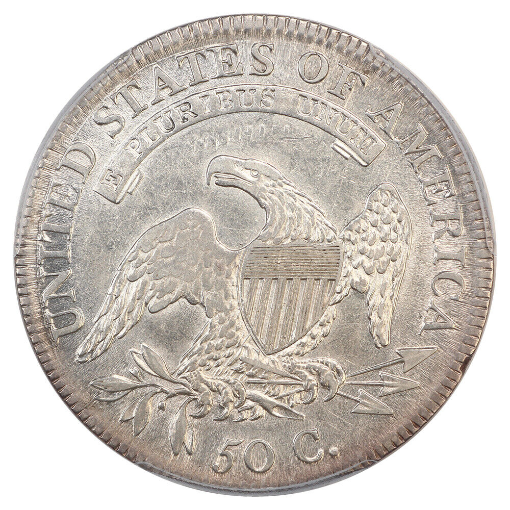 1809 50C PCGS AU53 - Capped Bust Half Dollar