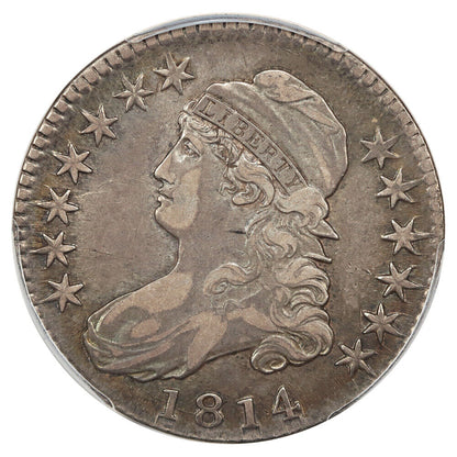 1814 50C PCGS XF40 (Overton-104a) - Capped Bust Half Dollar