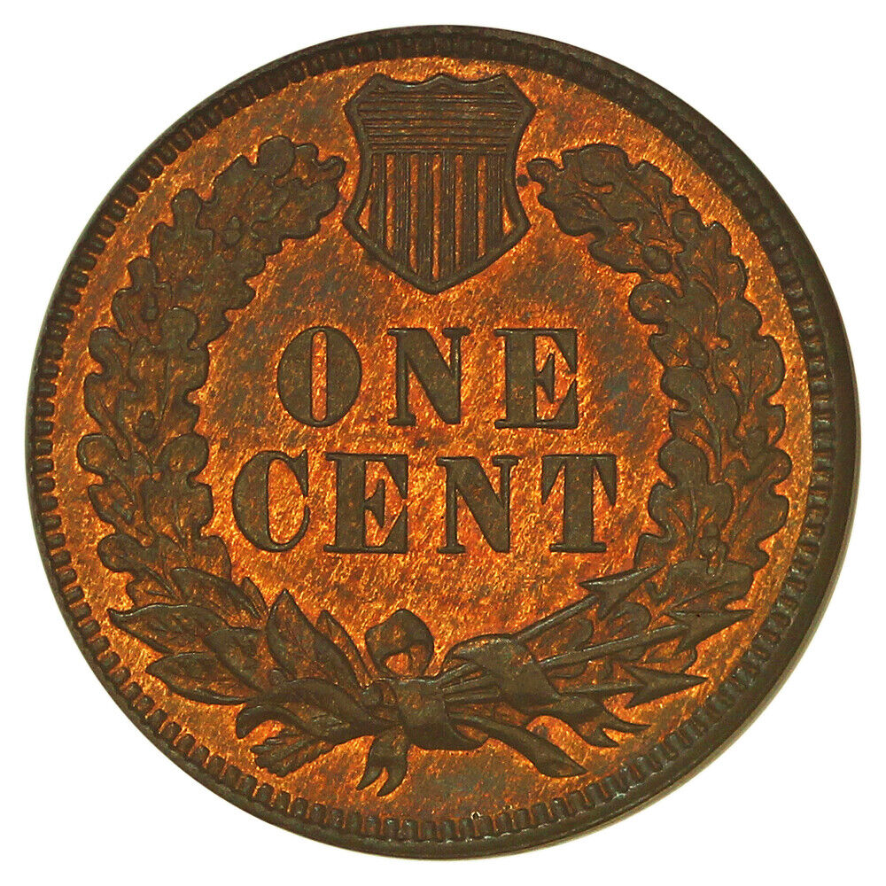 1876 1C NGC PR65RB - Indian Cent