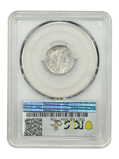 1937-D 10C PCGS MS68FB ex: D.L. Hansen