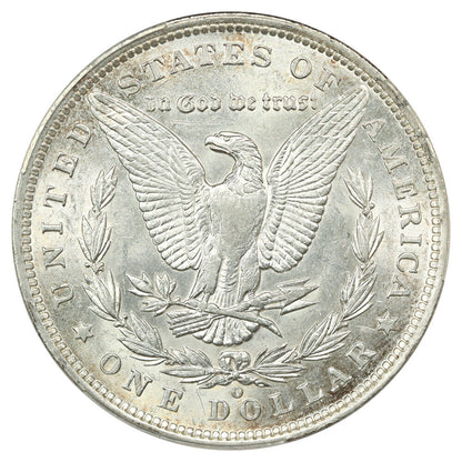 1891-O $1 CACG AU53 - Morgan Dollar