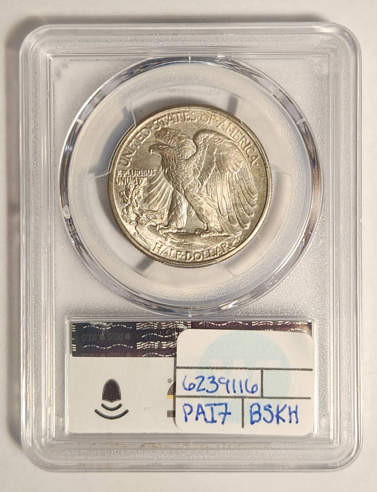 1933 S Walking Liberty Half Dollar PCGS MS-63