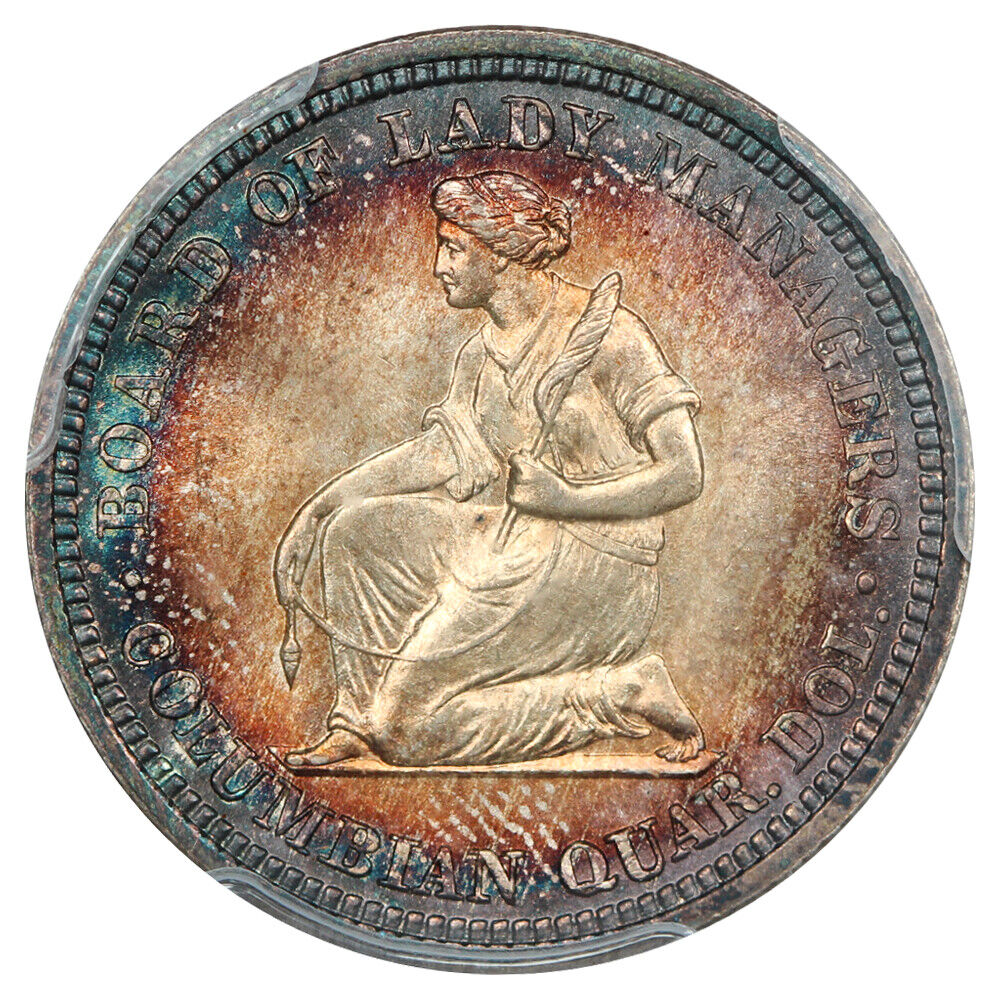 1893 25C Isabella PCGS/CAC MS67 - Classic Silver Commemorative