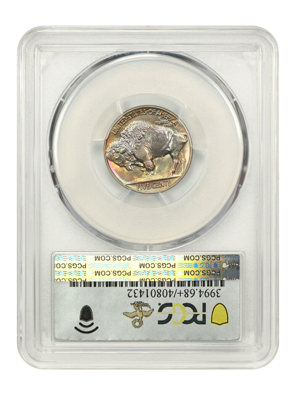 1936 5C Satin PCGS PR68+  ex: Simpson/D.L. Hansen