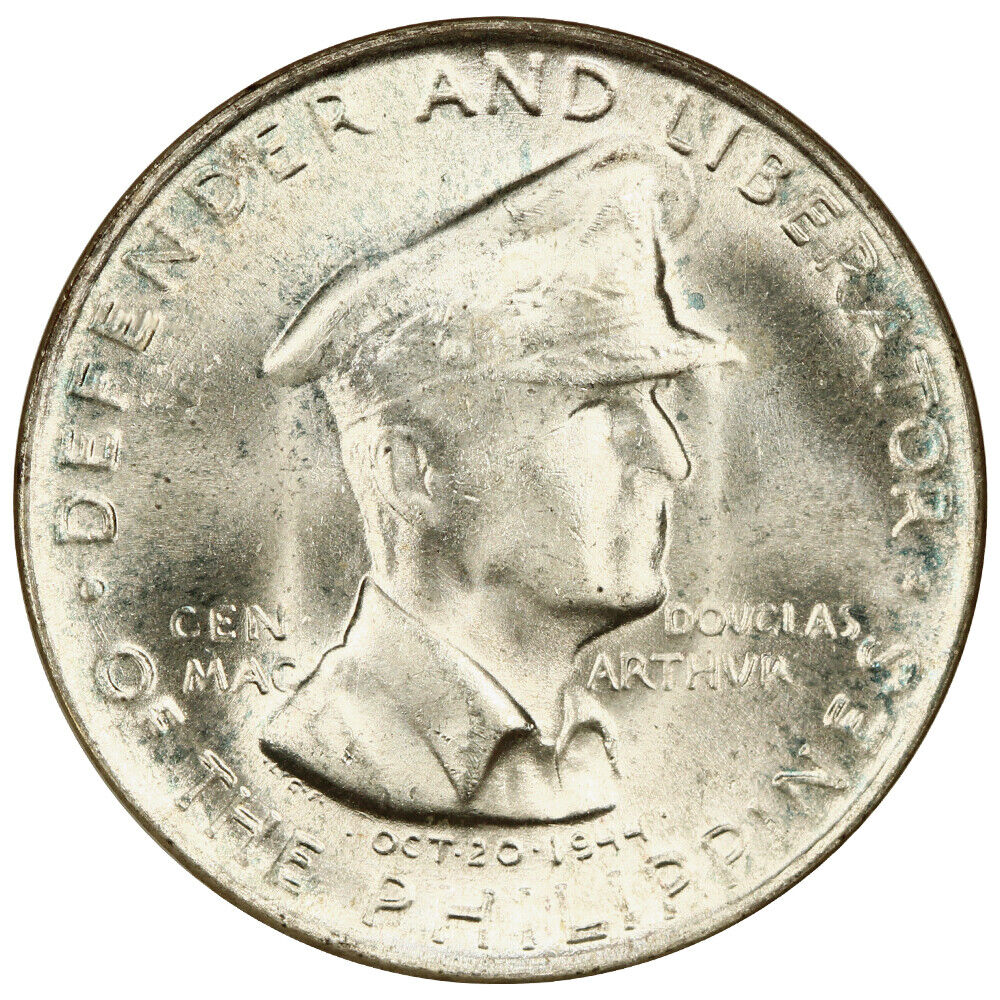 Philippines: 1947-S 50 Centavos NGC MS65 (Douglas MacArthur Commem)