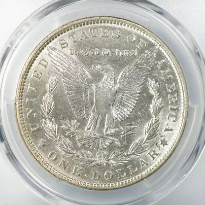 1901 MORGAN SILVER DOLLAR $1 PCGS CERTIFIED AU 55 ABOUT UNCIRCULATED (105)